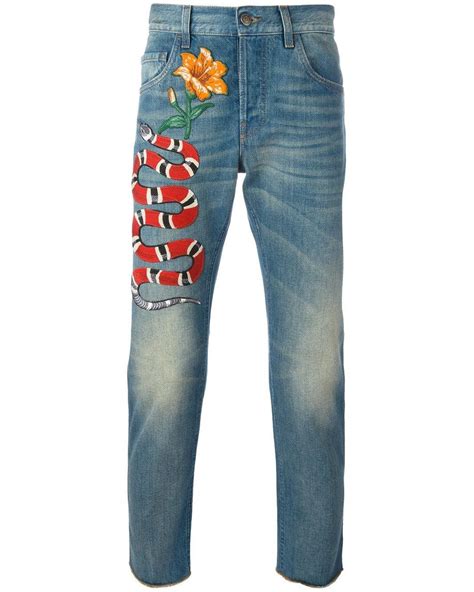 serpente gucci jeans|gucci jeans sale.